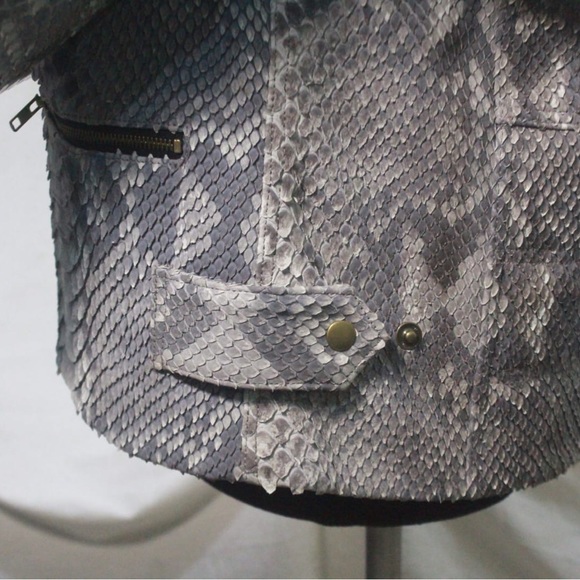 Handmade Genuine King Python Snake Jacket!! - Picture 13 of 16